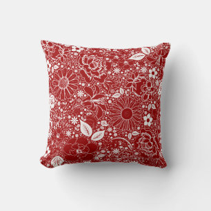Coussin Beautés botaniques ROUGE LAIT PILLOW