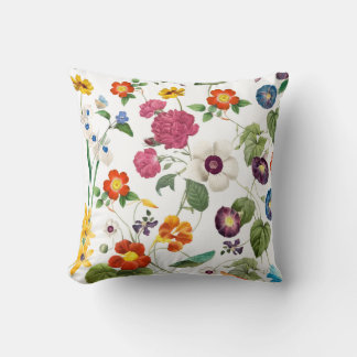 Coussin Beautiful Watercolor Botanical