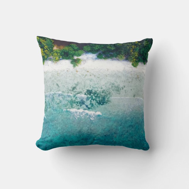 Coussin Beaux animaux marins (Recto)