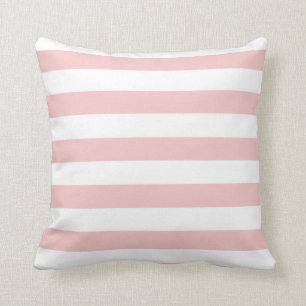 Coussin Bébé à rayures roses; rayées