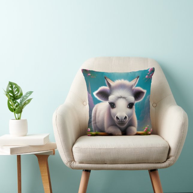 Coussin Bébé âne (Chaise)