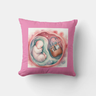 Coussin Bébé dans le sein d'une mère