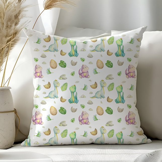 Coussin Bébé dinosaure mignon (Créateur téléchargé)