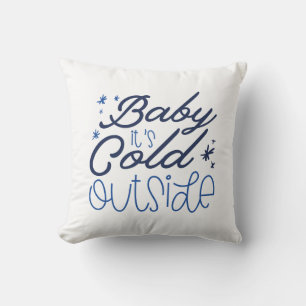 Coussin Bébé Il fait froid dehors