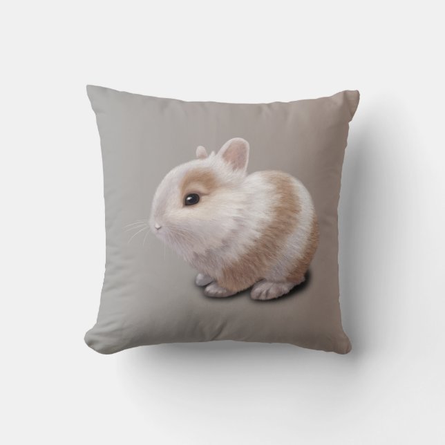 Coussin Bébé Lapin (Recto)