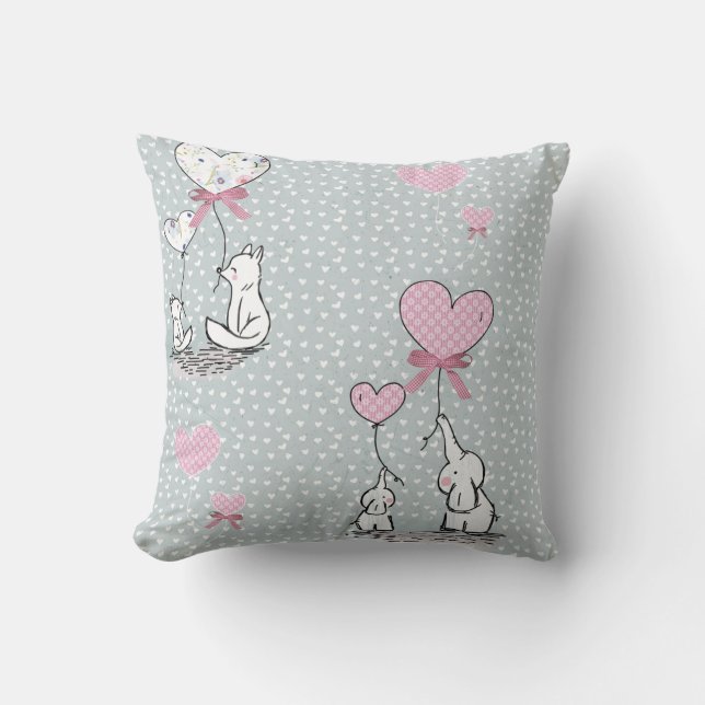 Coussin Bébé love (Recto)
