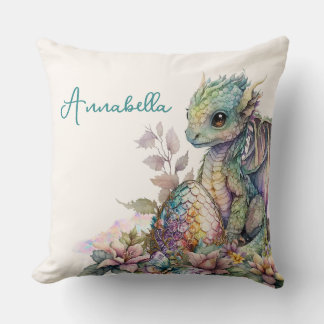 Coussin Bébé mignon Oeuf Dragon