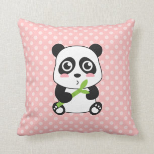 Coussin Bébé Panda Dessin Animé Mignon