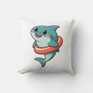 Coussin Bébé Requin Mignon Avec Flotteur Enfants