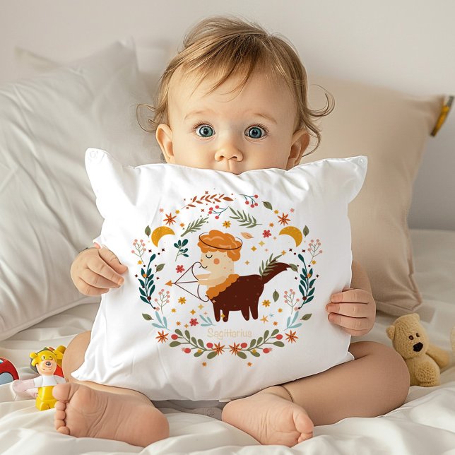 Coussin Bébé Sagittarius - Pépinière (Créateur téléchargé)