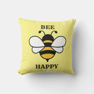 Coussin BEE HAPPY Bumble Bee