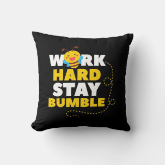 Coussin Beekeeper Gift | Bee Work Hard Stay Bumble