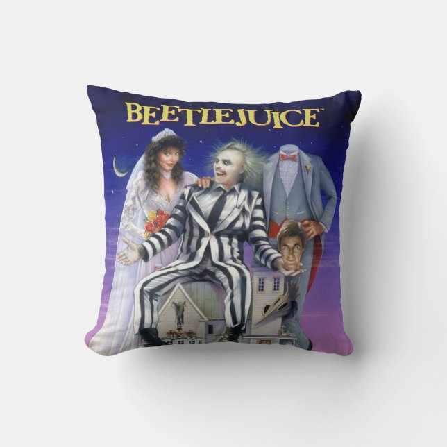 Coussin Beetlejus | Affiche théâtrale (Recto)
