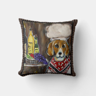 COUSSIN BÉGUEUL CHIEN CUISINIER