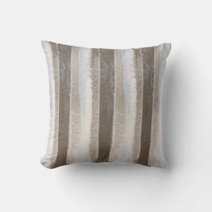 Coussin Beige Brown Abstrait Tan moderne