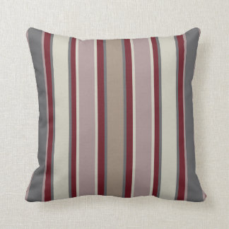 Coussin beige mauve rouge-foncé et gris 5 de