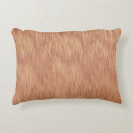 Coussin beige rayé