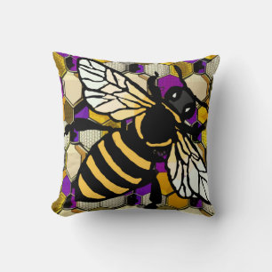 Coussin Belle abeille