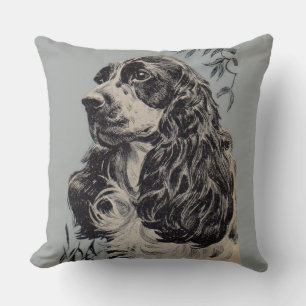 Coussin belle cocker spaniel