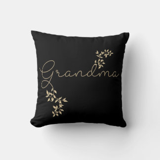 Coussin Belle conception de grand-mère florale
