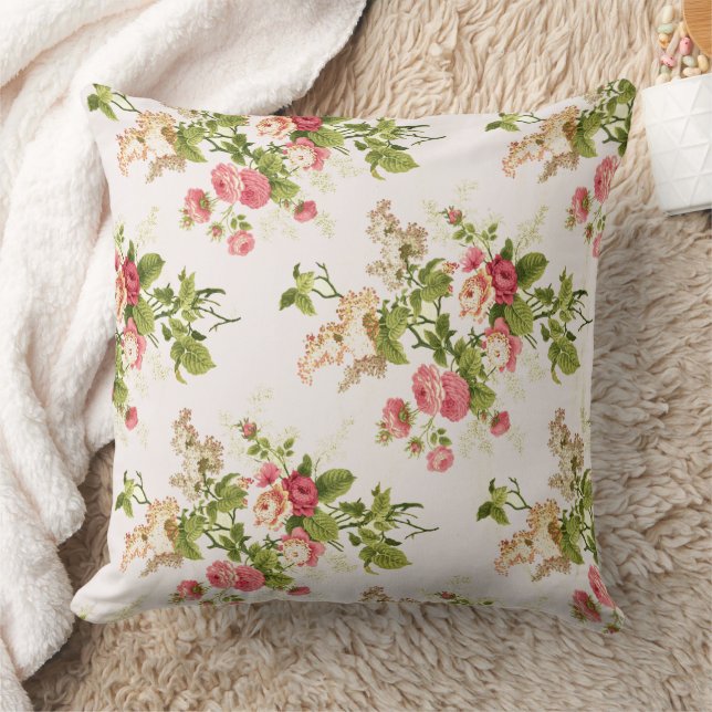 Coussin Belle florale antique (Couverture)
