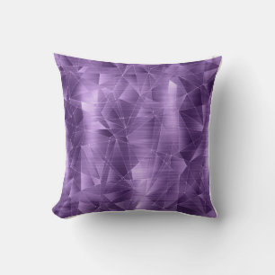 Coussin Belle Lavande de luxe Motif géométrique