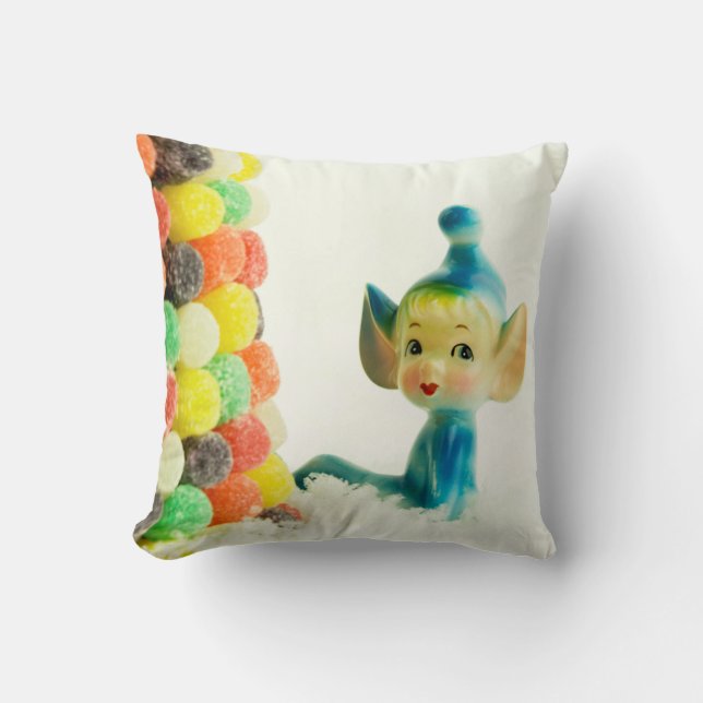 Coussin Belle l'Elfe Pixie (Recto)