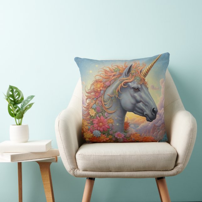 Coussin Belle licorne (Chaise)