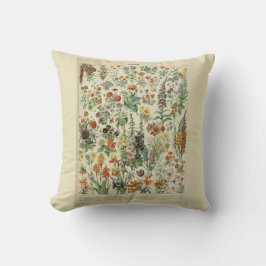Coussin Belle Millot Fleur Illistration Imprimer