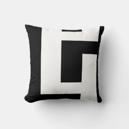 Coussin Belle Moderne Noir et Blanc 2