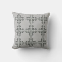belle motif carré en dentelle grise
