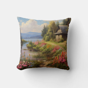Coussin Belle nature paysage de paysage