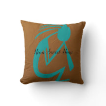 Belle peinture Turquoise Kokopelli