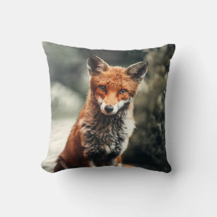 Coussin Belle Renard dans la nature