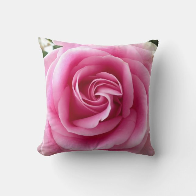 Coussin Belle rose rose rose (Recto)