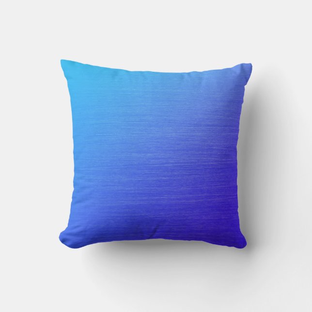 Coussin Belle teinte bleue (Recto)