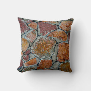 Coussin belle texture arrière - plan avec pierre abstraite