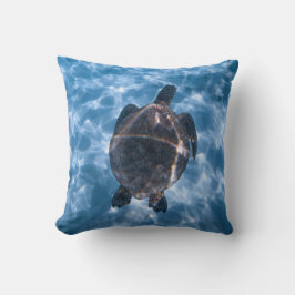 Coussin Belle tortue aquatique | Meilleur cadeau pour la v
