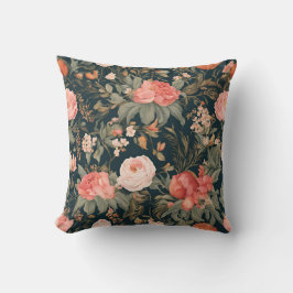 Coussin Belles fleurs Roses florales