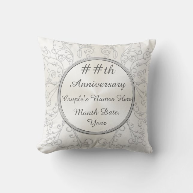 Coussin Belles idées personnalisées de cadeau (Recto)