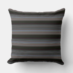 Coussin Belles rayures modernes rétro
