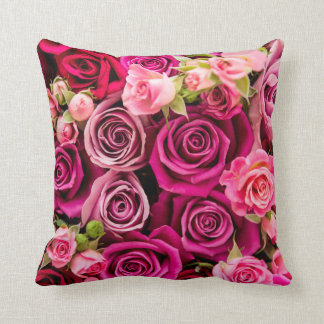 Coussin Belles Roses Roses Roses Roses Roses Et Rouges