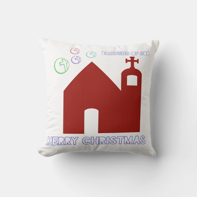 Coussin bénédiction de Dieu (Recto)