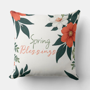 Coussin Bénédiction du printemps