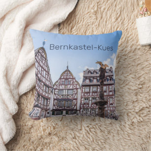 Coussin Bernkastel-Kues Façades historiques Allemagne Souv