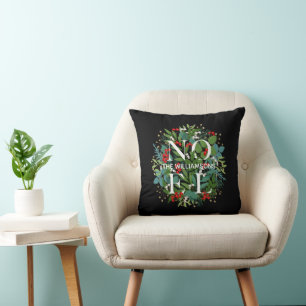 Coussin Berries vertes NOEL Noël