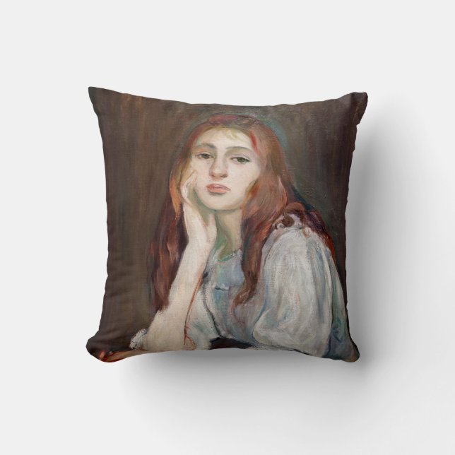 Coussin Berthe Morisot - Julie Daydreaming (Recto)