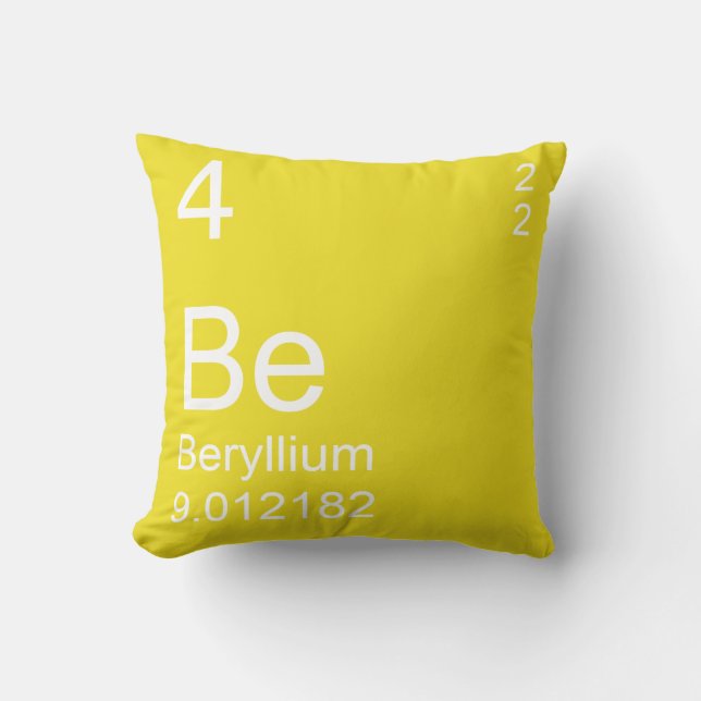 Coussin Beryllium (Recto)