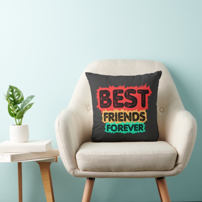 COUSSIN BEST FRIENDS FOREVER RETRO FRIENDS, FRIENDSHIP (Chaise)