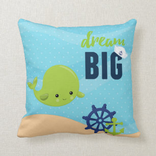 Coussin Bétale marine adorable
